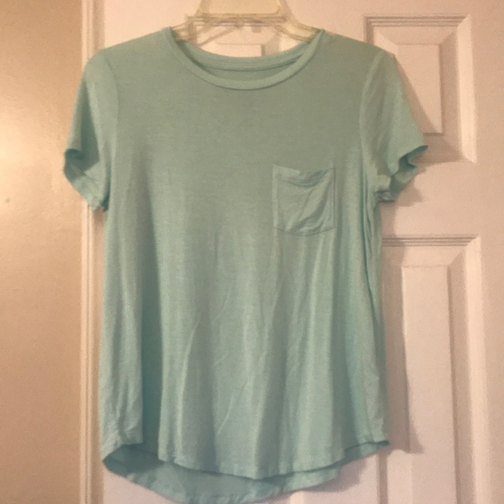 Seriously Soft Perfect Crew Pocket tee